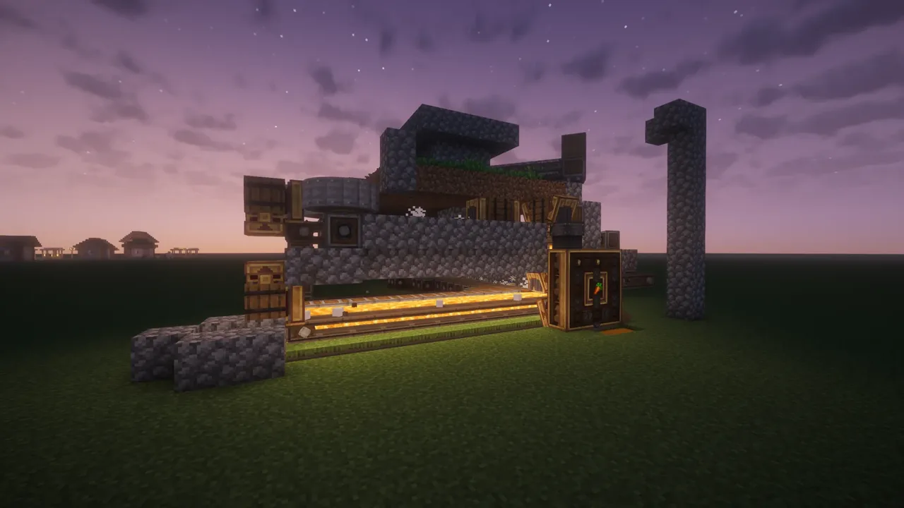 Automatic Golden Carrot Farm - No energy generator