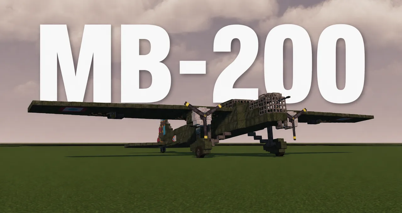 MB-200 Bomber Plane