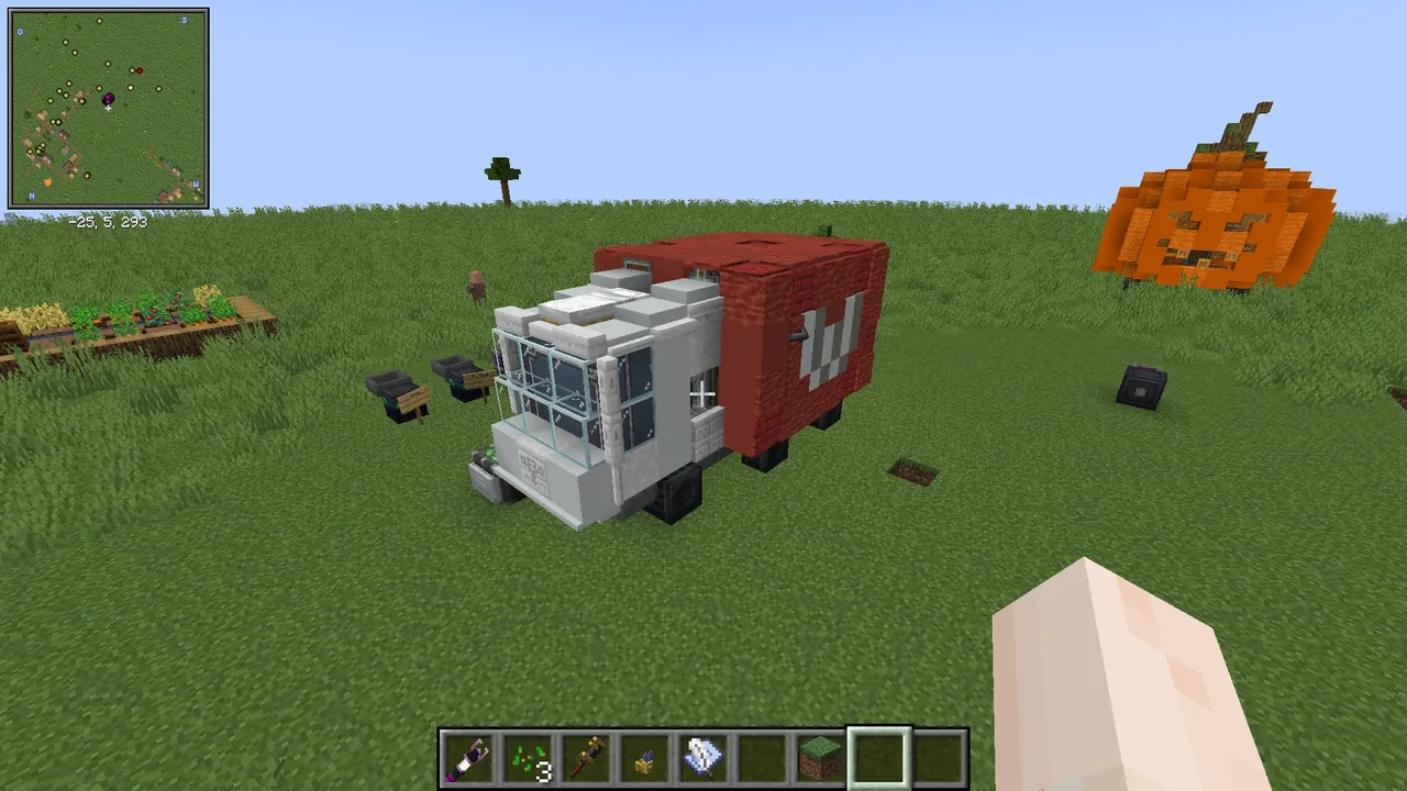 Small Hub in LkW design