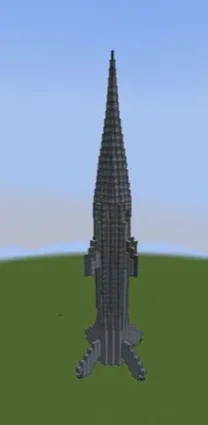 intercontinental space rocket