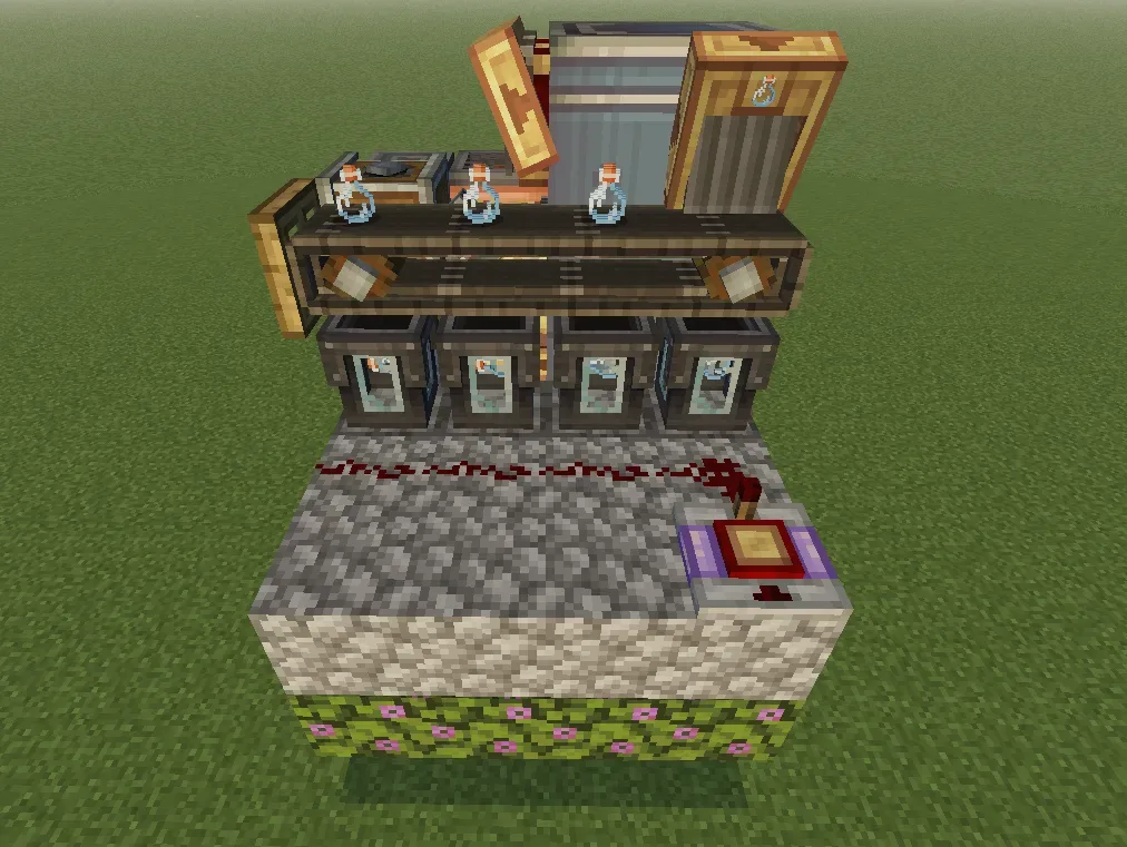 (Create: connected) automatic honeyglue farm