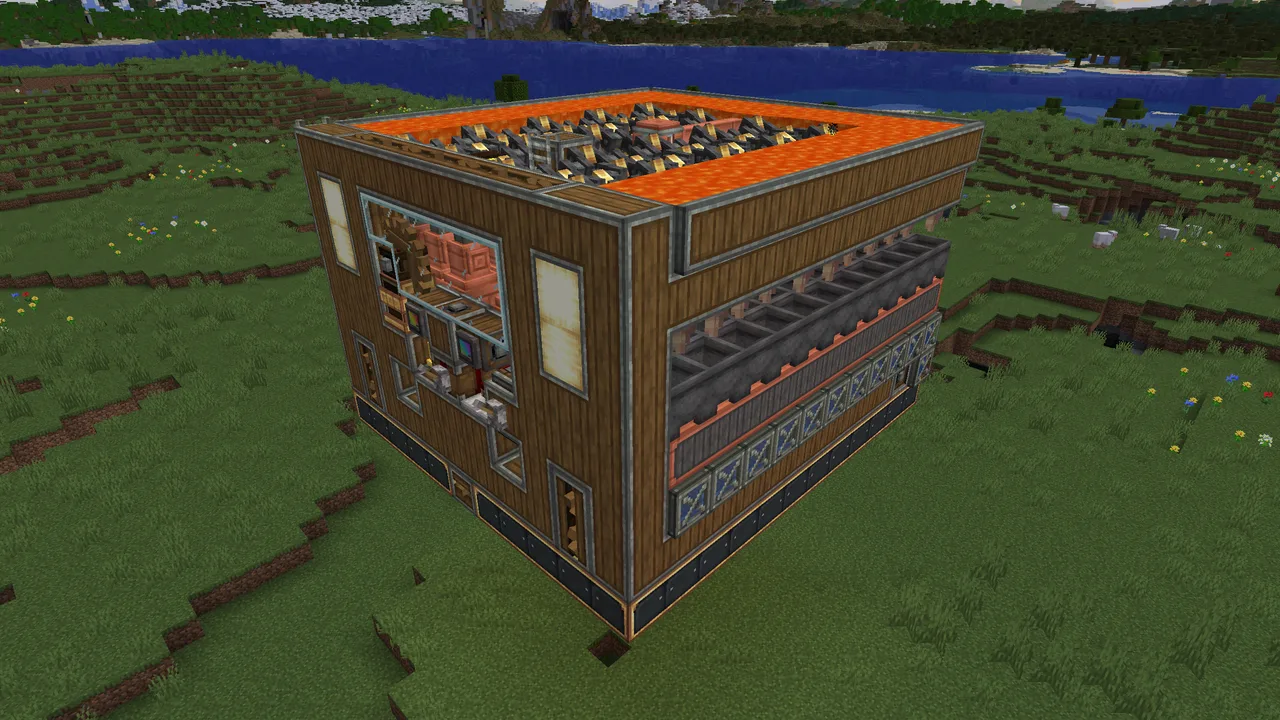 Compact 880,000 SU Steam Engine (Self-Fueling + Autostart)