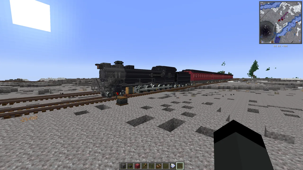 Black Steam Engine