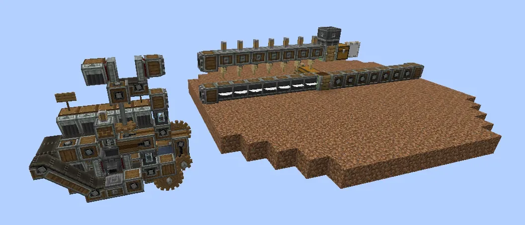 Create: Arcane Engineering Menril Tree Farm