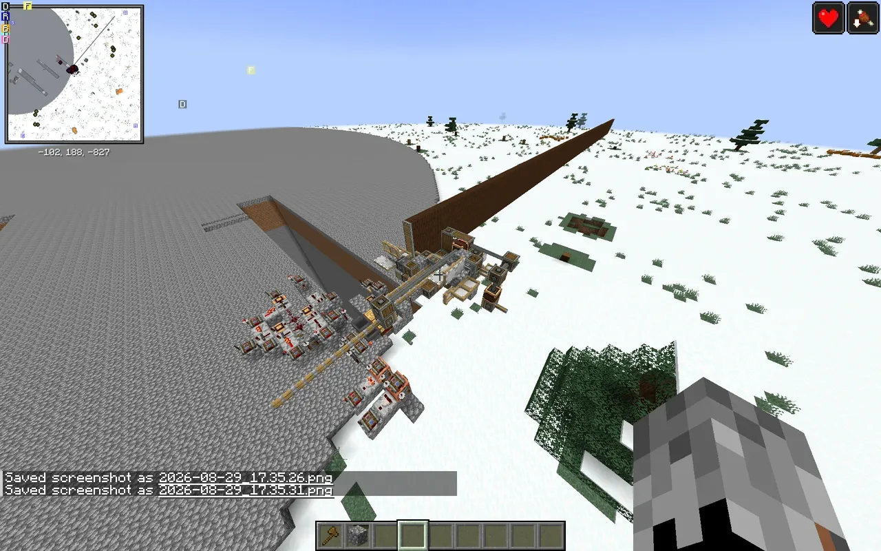 Replacing block worleater (technically not a quarry)