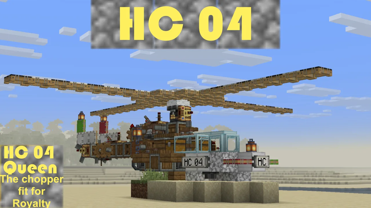 Helicopter - The "HC O4 Queen" Create Aeronautics