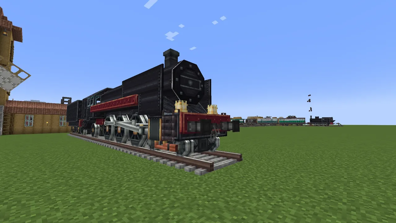 Express steam locomotive
