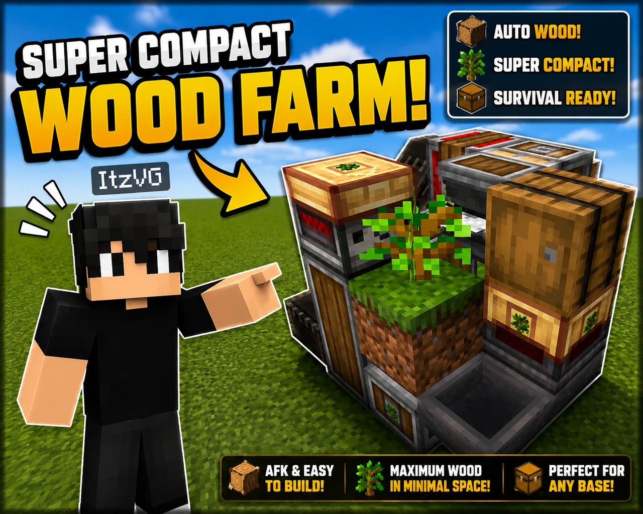 Super Compact Tree Farm