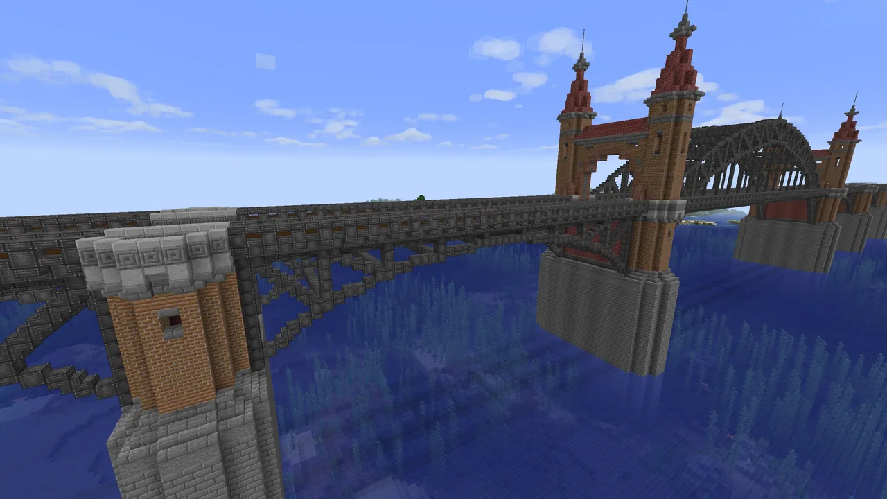 The iron-stone bridge. Lower arch