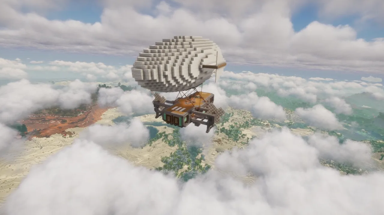 Autonomous airship taxi V1.5 [Create Aeronautics]