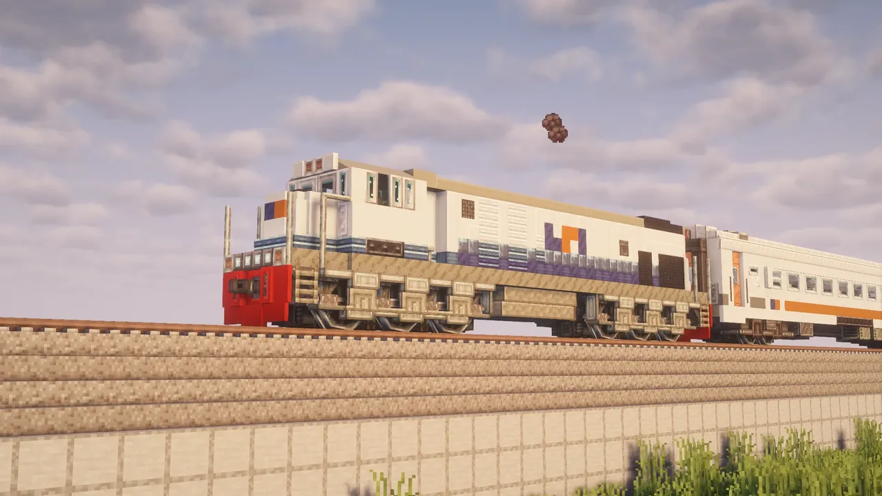 GE C18MMi & GE C20EMP (CC204) Indonesian Diesel-Electric Locomotive