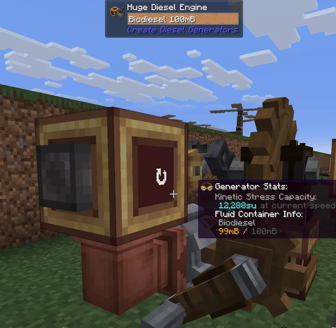 3 x 2 x 2 Diesel Engine - Compact SU Generator