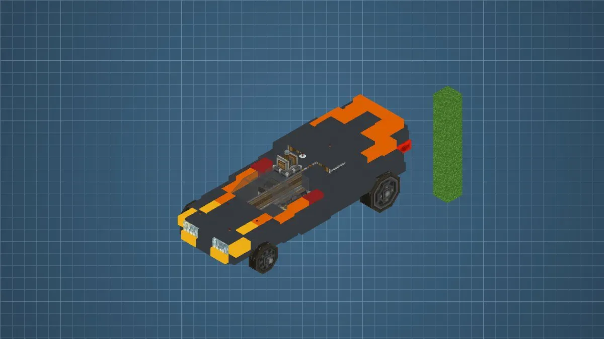Cyberpunk car