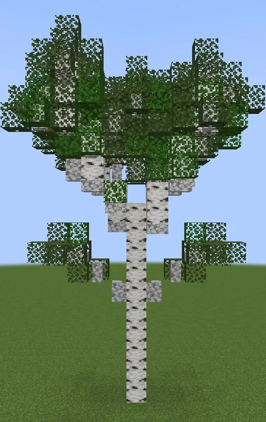 Custom Birch Tree
