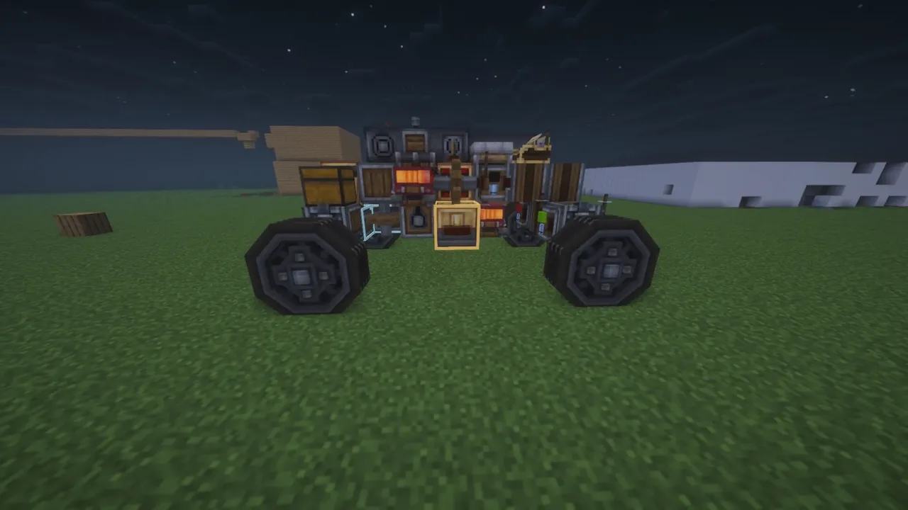 heavy armed car