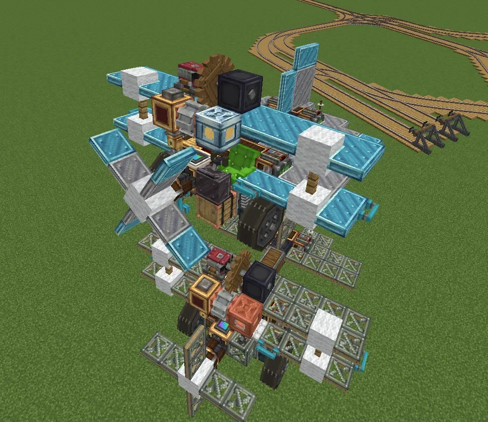 a small-ish biplane i made