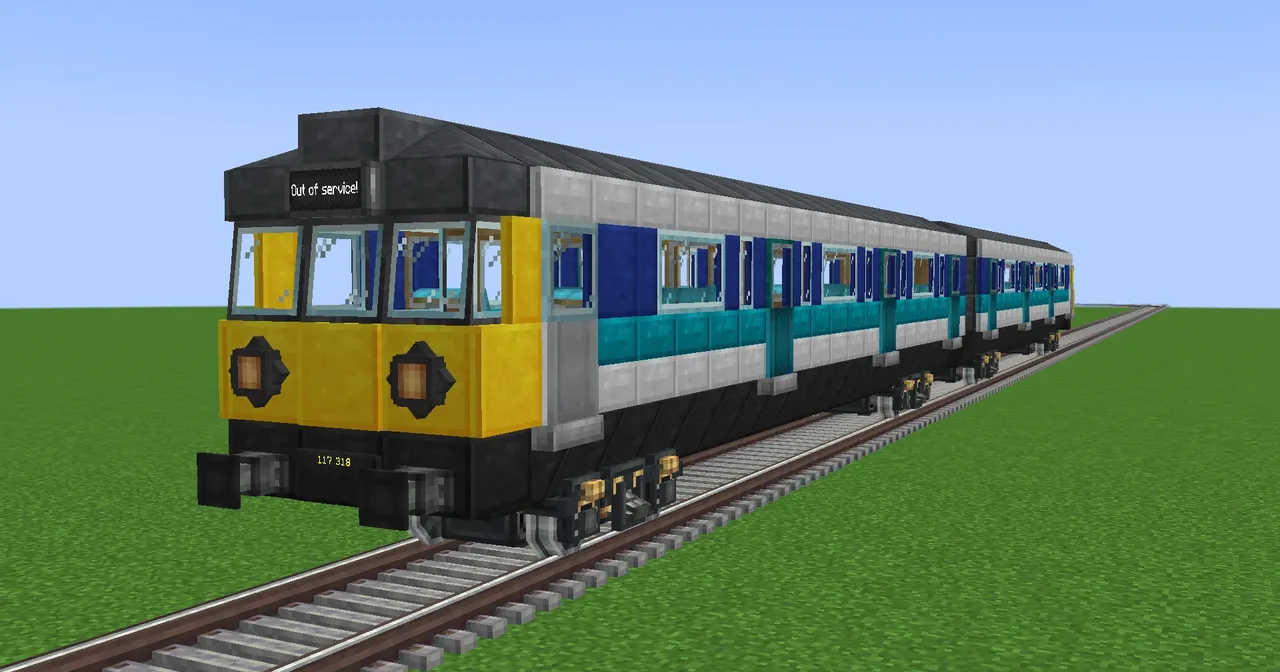 Class 117 British Diesel Train