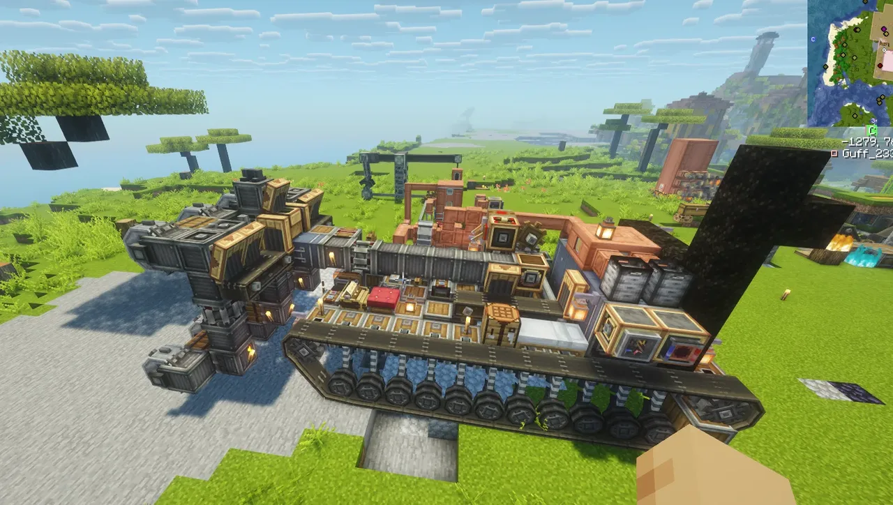 Miner mamont Drill Machine Tank Miner
