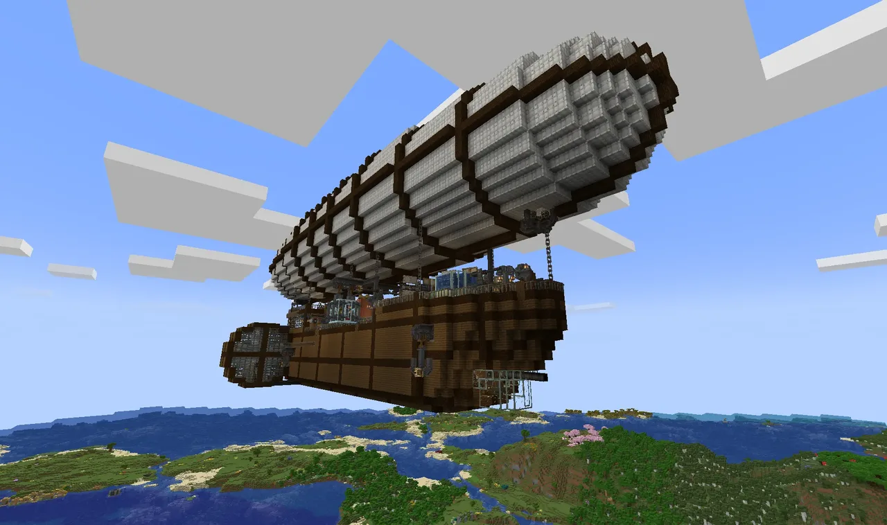 Midgame Survival Airship