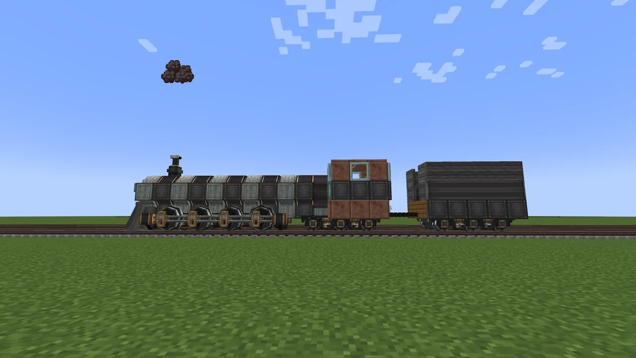 Old steam locomotive