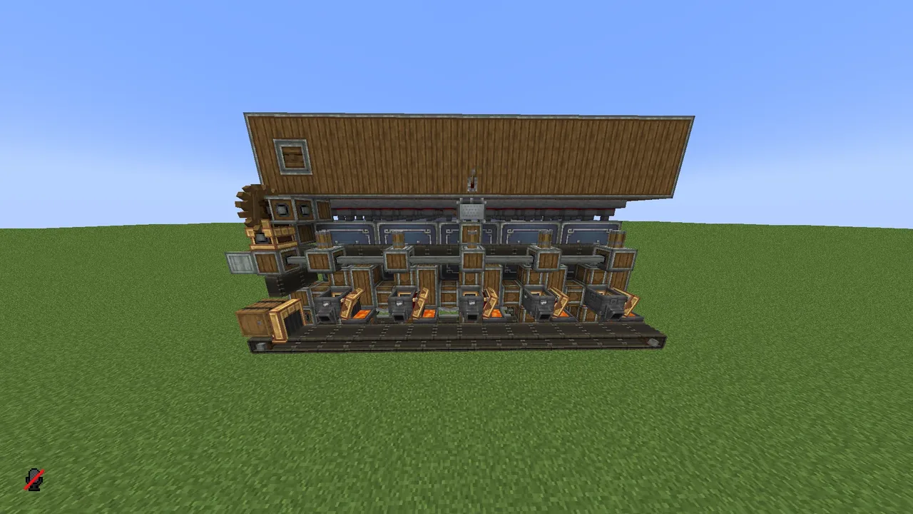 Endgame iron farm (~8k per hour)