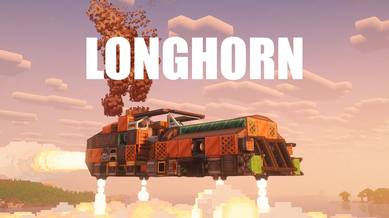 Dieselpunk hovercraft "Longhorn"
