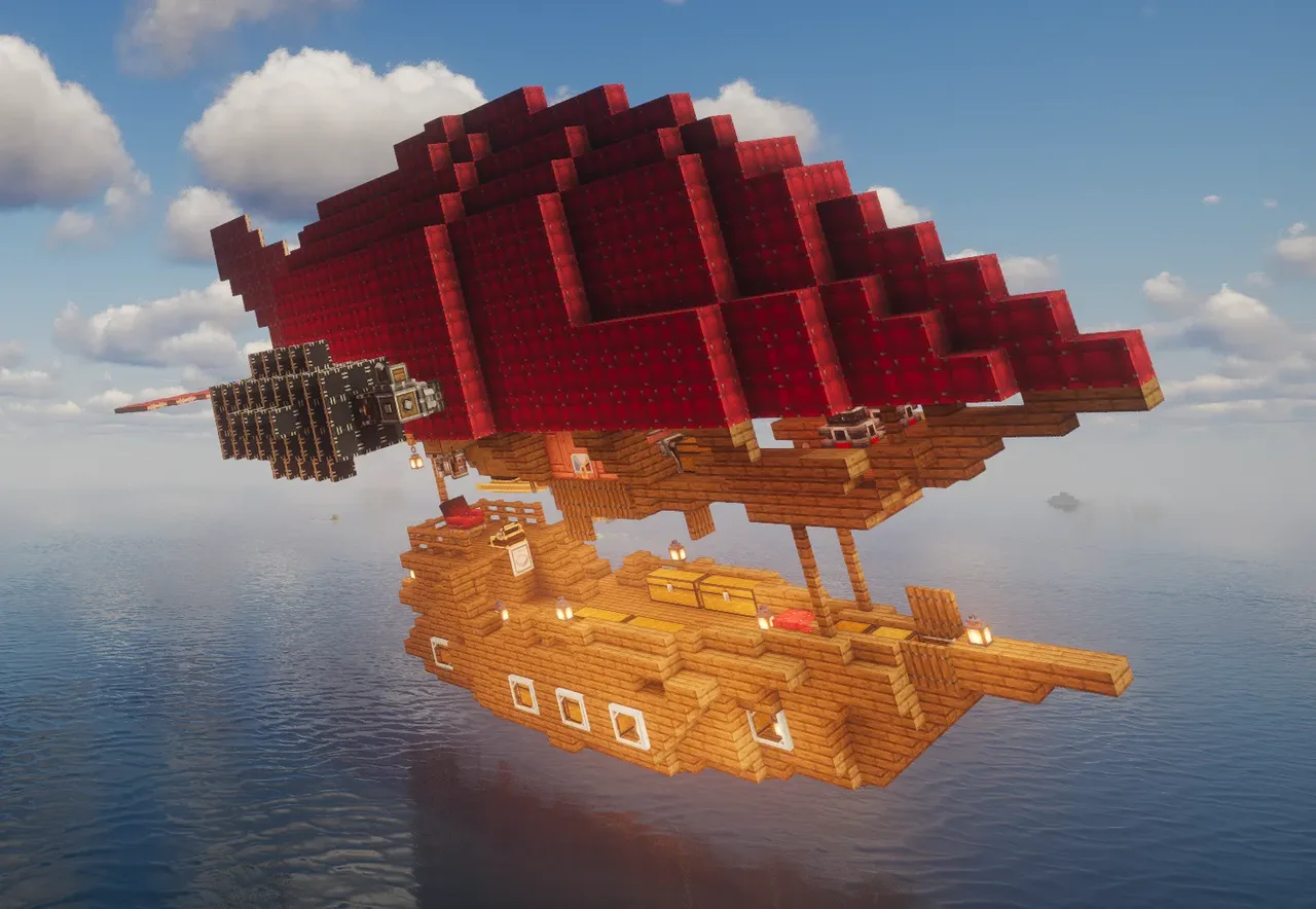 Very fast small airship (steam)