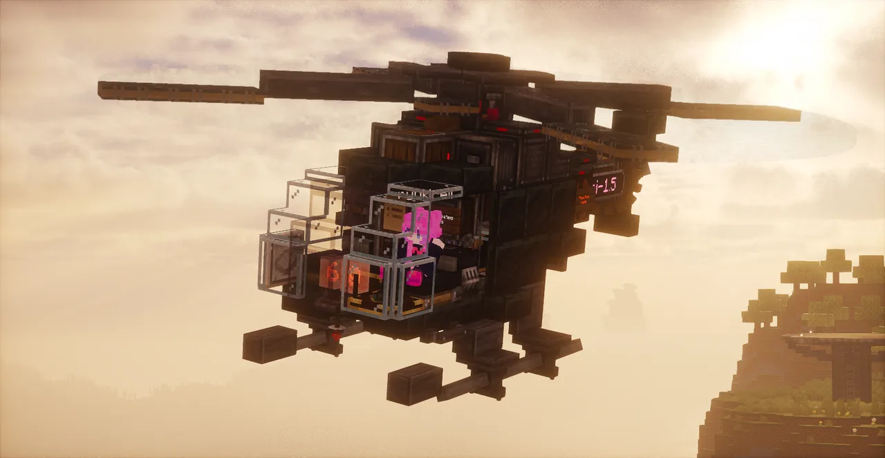 RT Kotori v1.5 - agile helicopter (not possible in survival... for now)