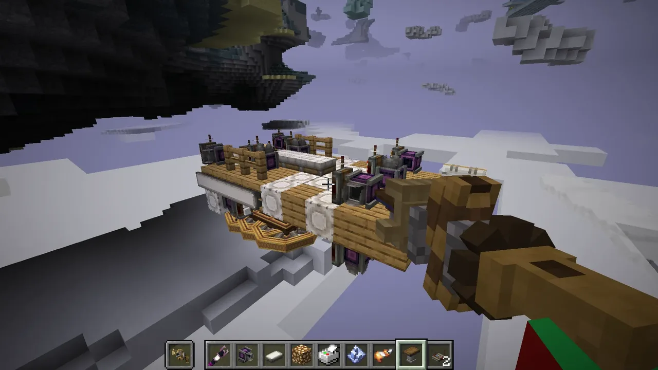 A Rocket Ship (creative mode)