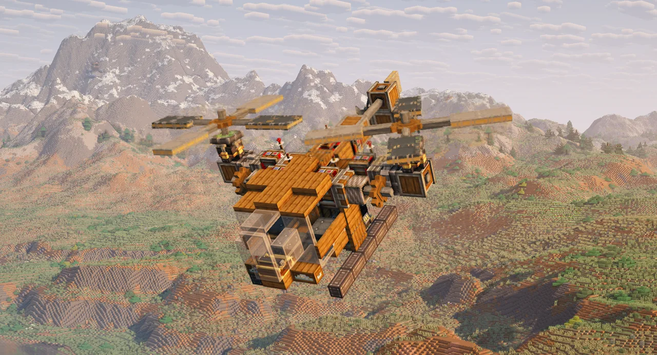 Mini Twin Tilt Rotorcraft (Survival Friendly)