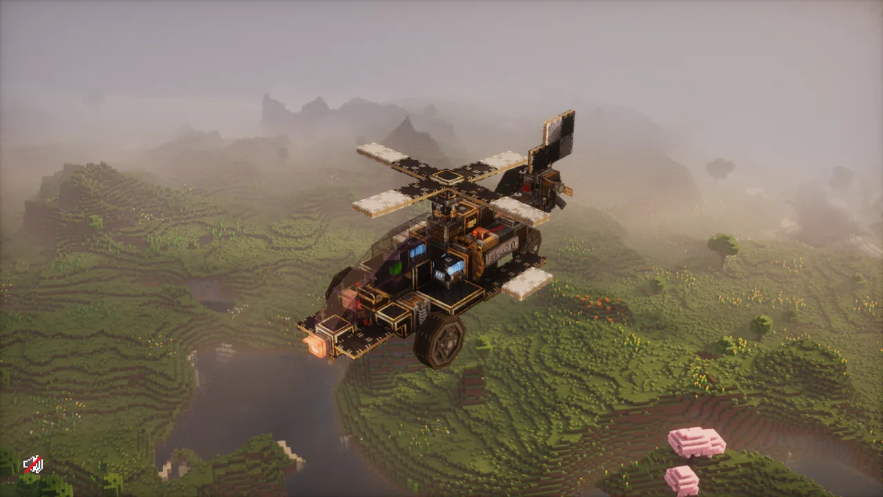 Helicopter in Create Areonautics
