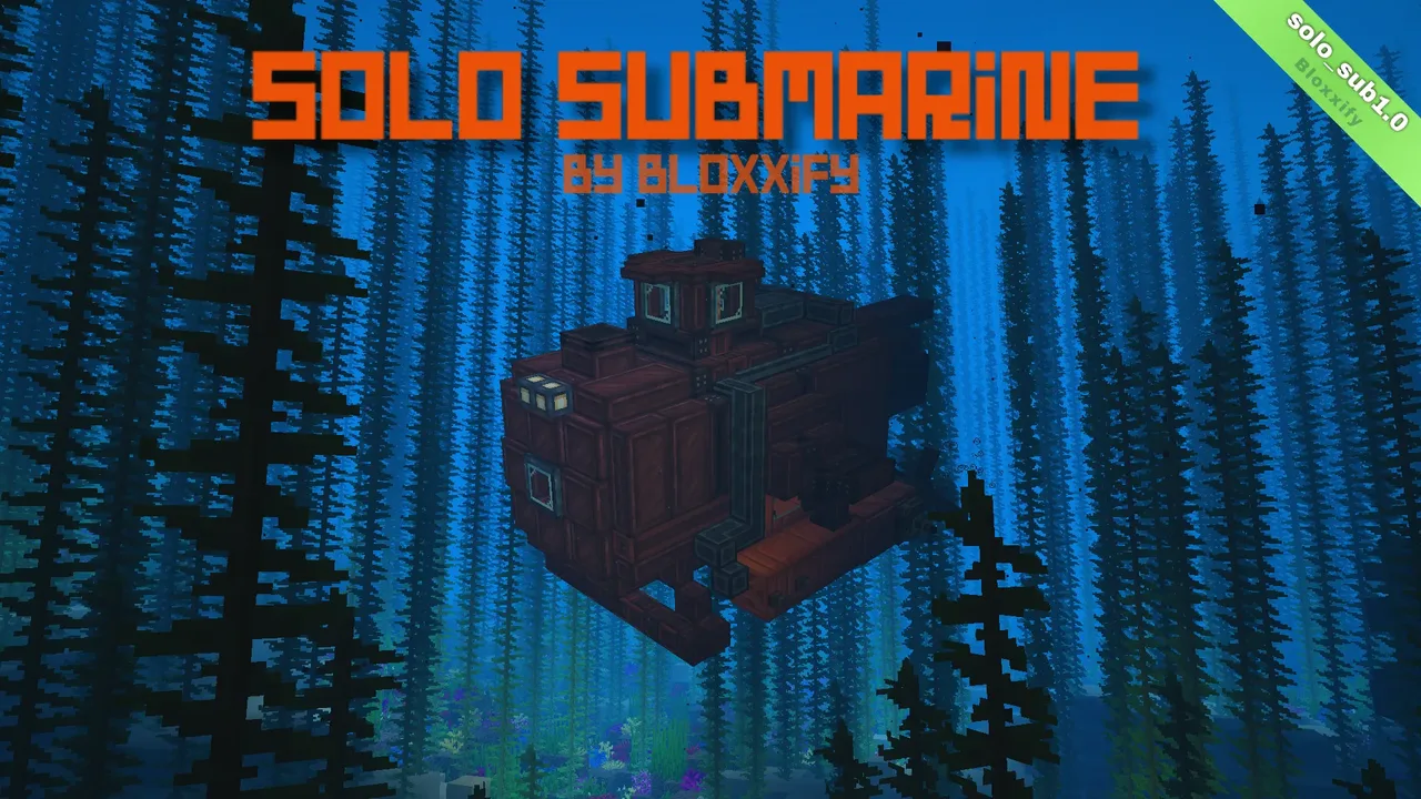 RUST Solo Submarine (Check Desc.)