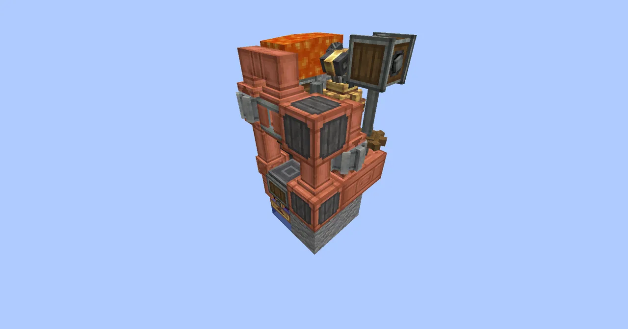 self sustaining lv1 Steam Engine 3*3*5