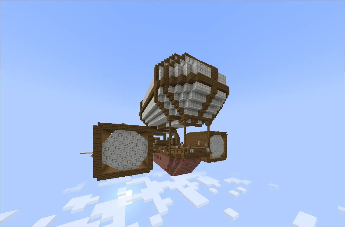 Floater (Aeronautics, flying ship, small base)