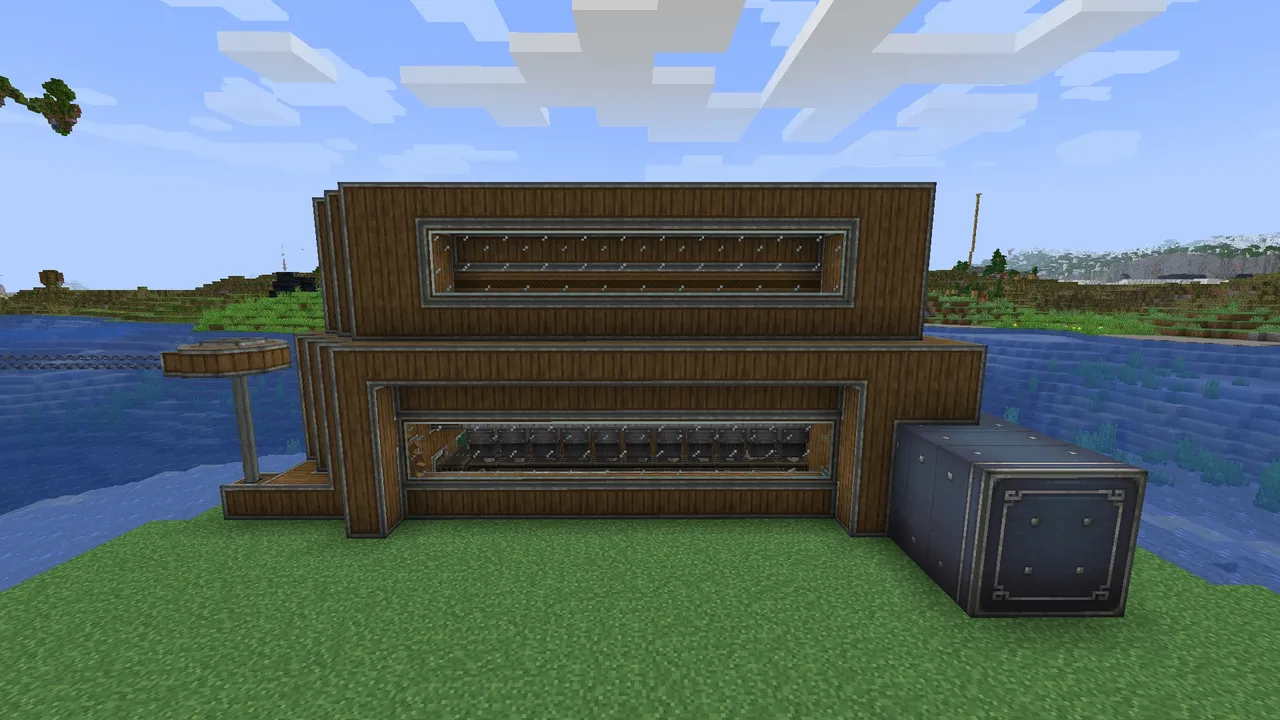 6k/h iron farm survival friendly easy to make