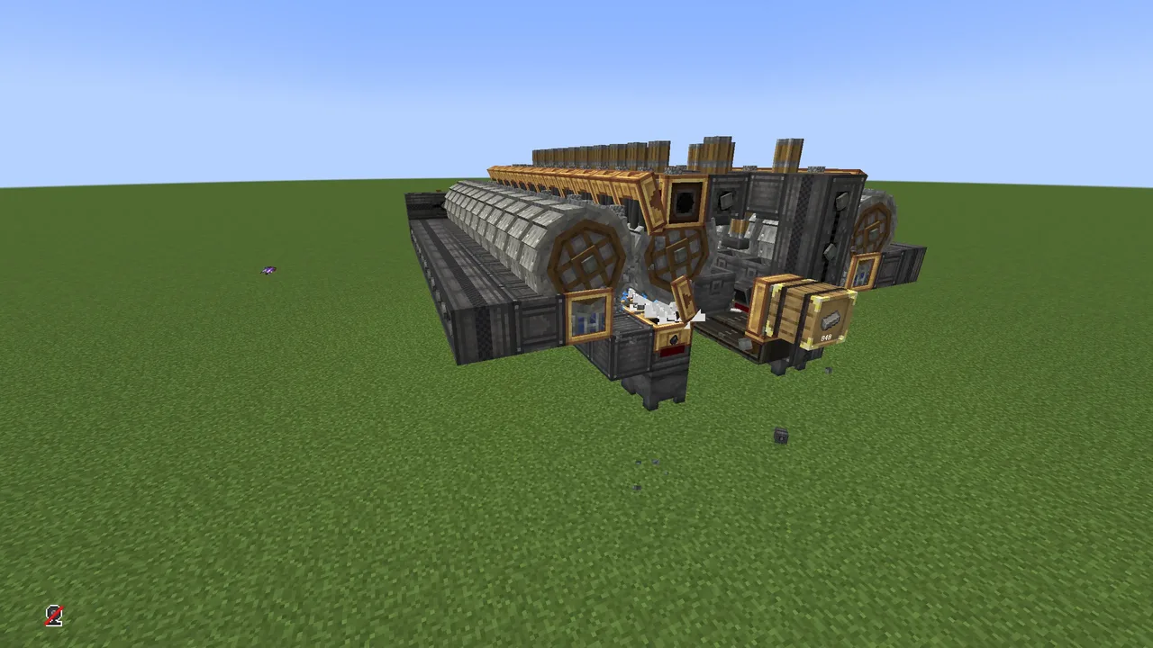 Compact and fast iron farm