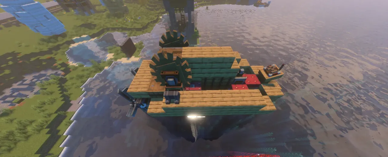 boat made for midlle game