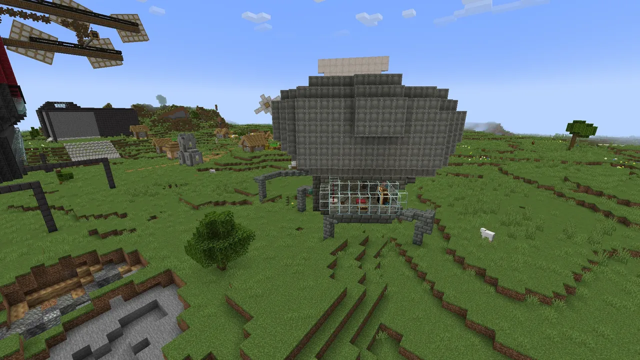 "Heavenly Scourge" airship