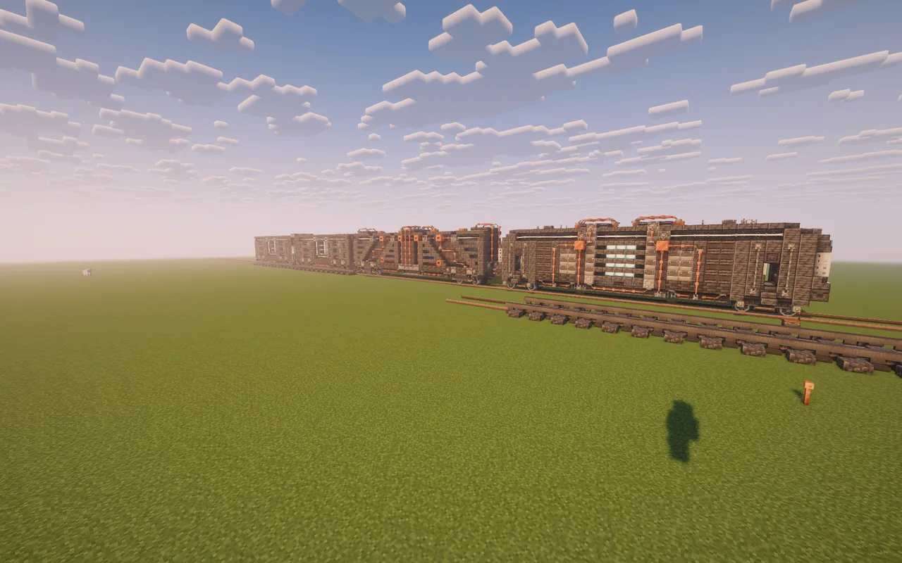 Train Steampunk, complete