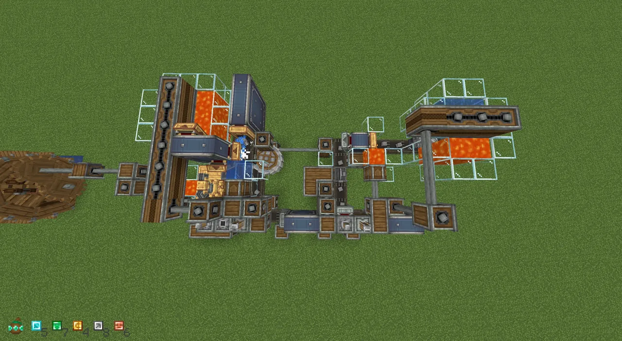 Fully automatic wide track farm