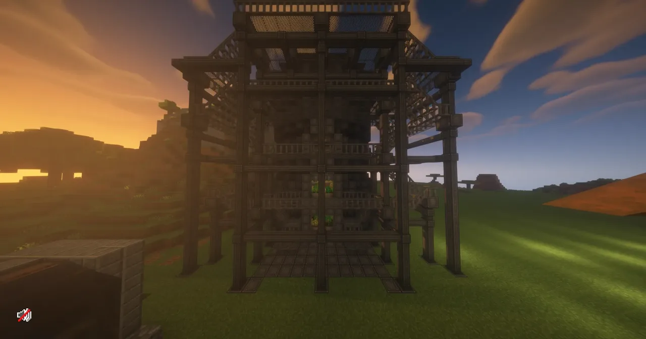 Dieselpunk Silo Crop Farm