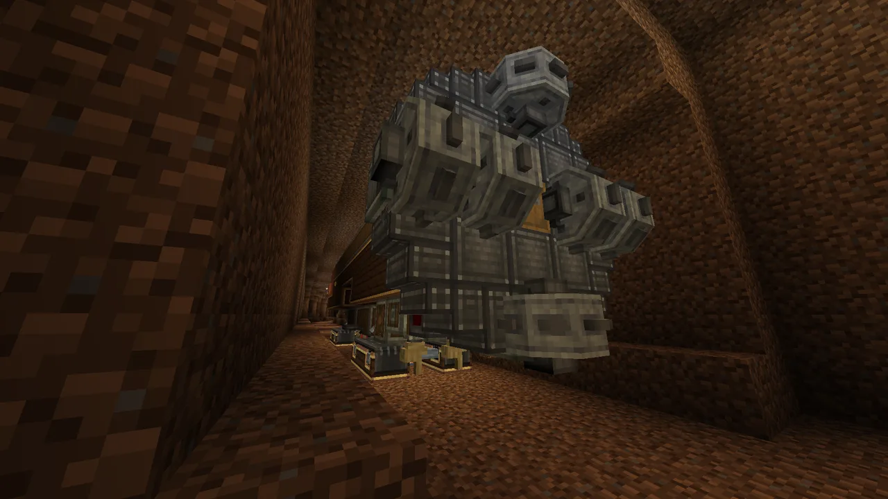 Create Aeronautics Tunnel Boring Machine
