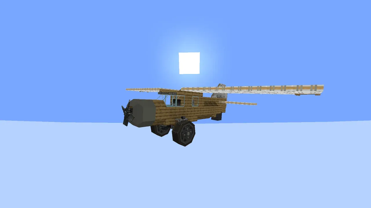 old plane frame