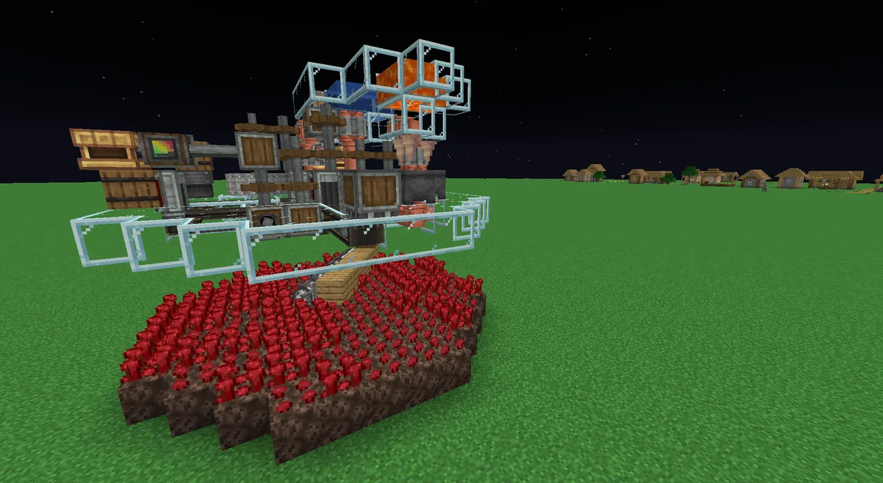 Semi Automatic redstone farm