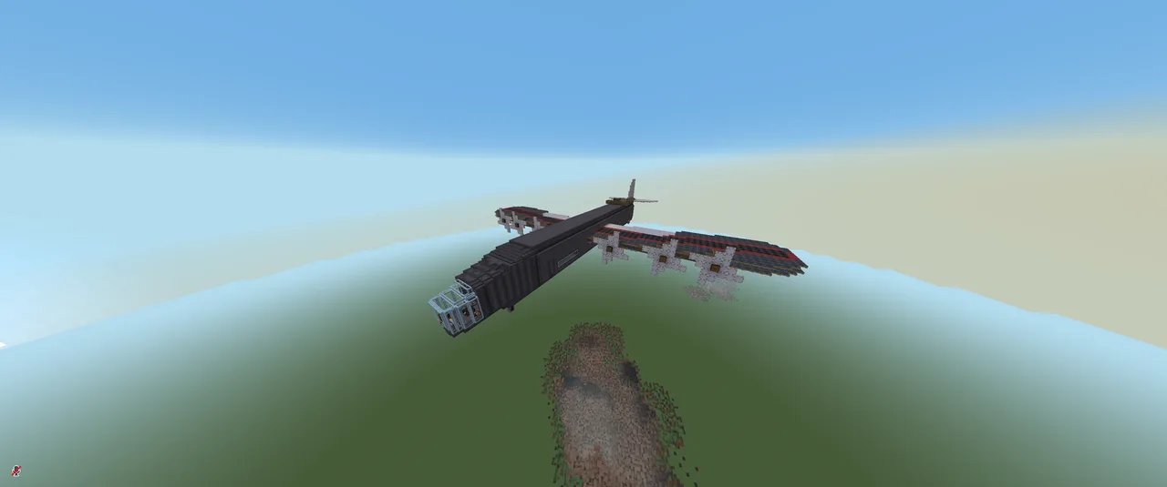 A bomber with a new type of automatic bombing mechanism.