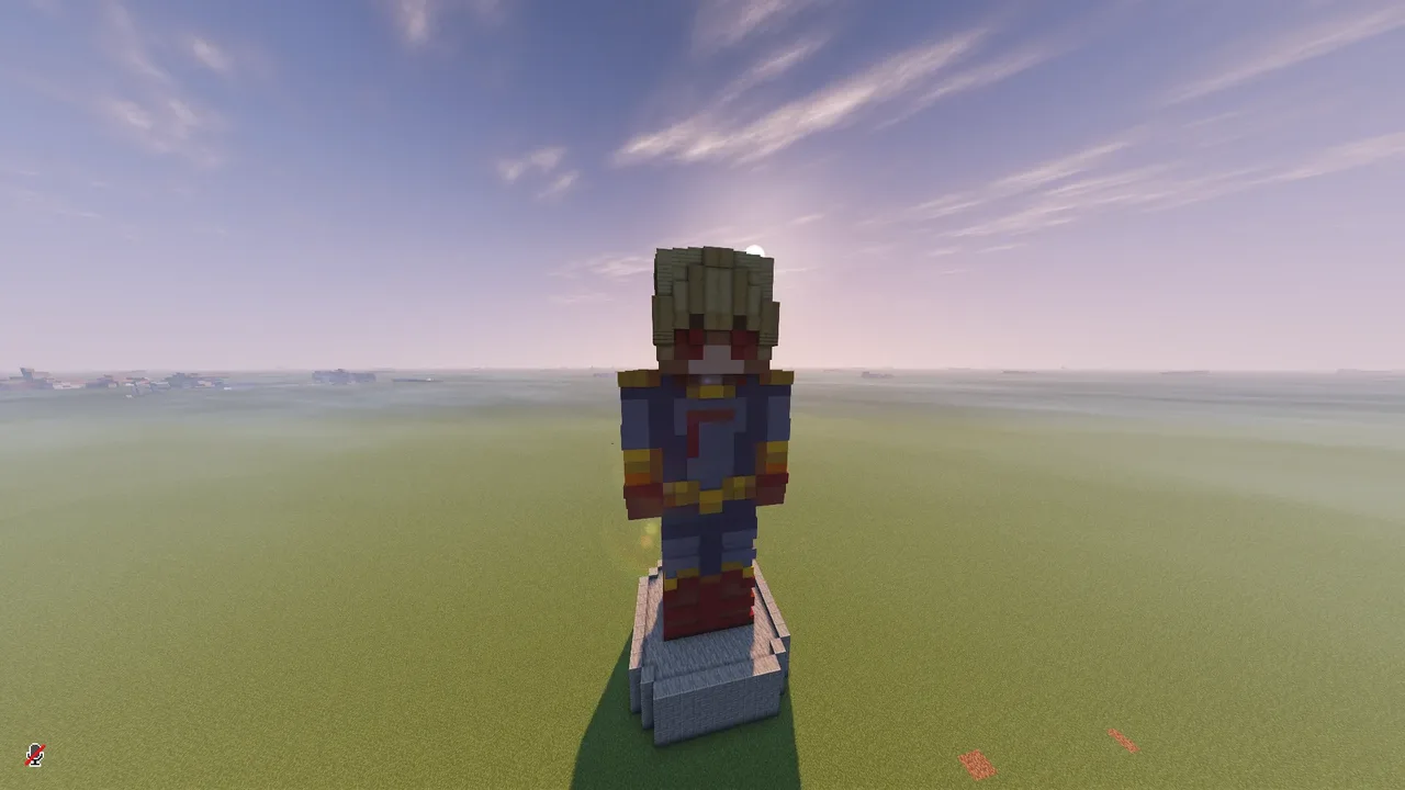 Homelander statue