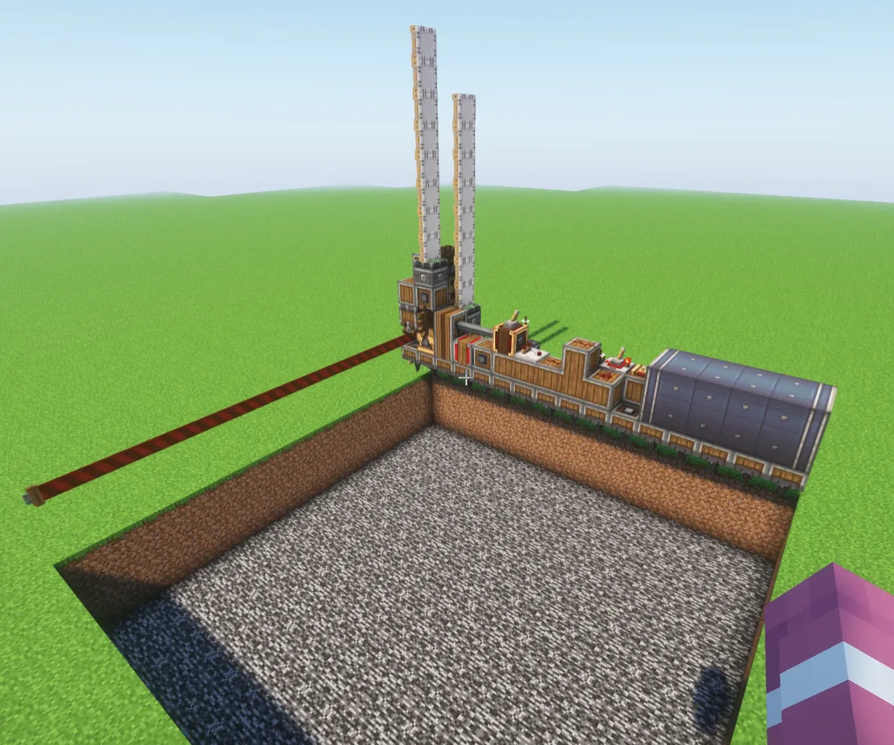 Automatic Create quarry Chunk Loading Optimized