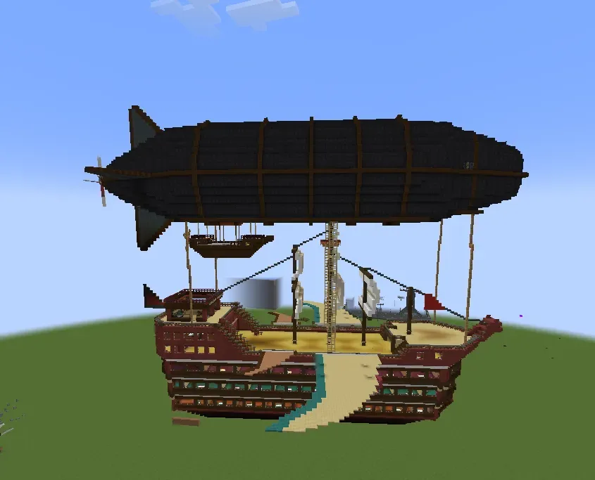 Flying Galleon Airship /Zephyr Cruiser