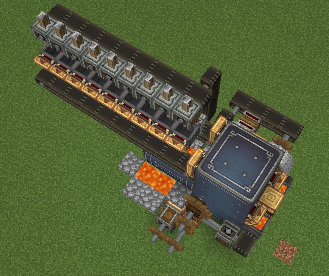 Reasonably Compact Netherite Farm