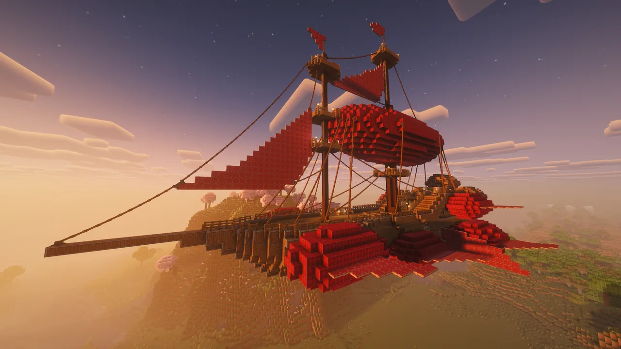 Crimson Twilight – The Ultimate Flying Survival Ship